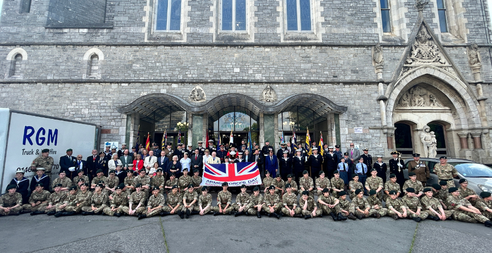 Armed Forces Flag Raising Ceremony 2023